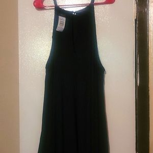 Torrid high neck rib knit trapeze dress.